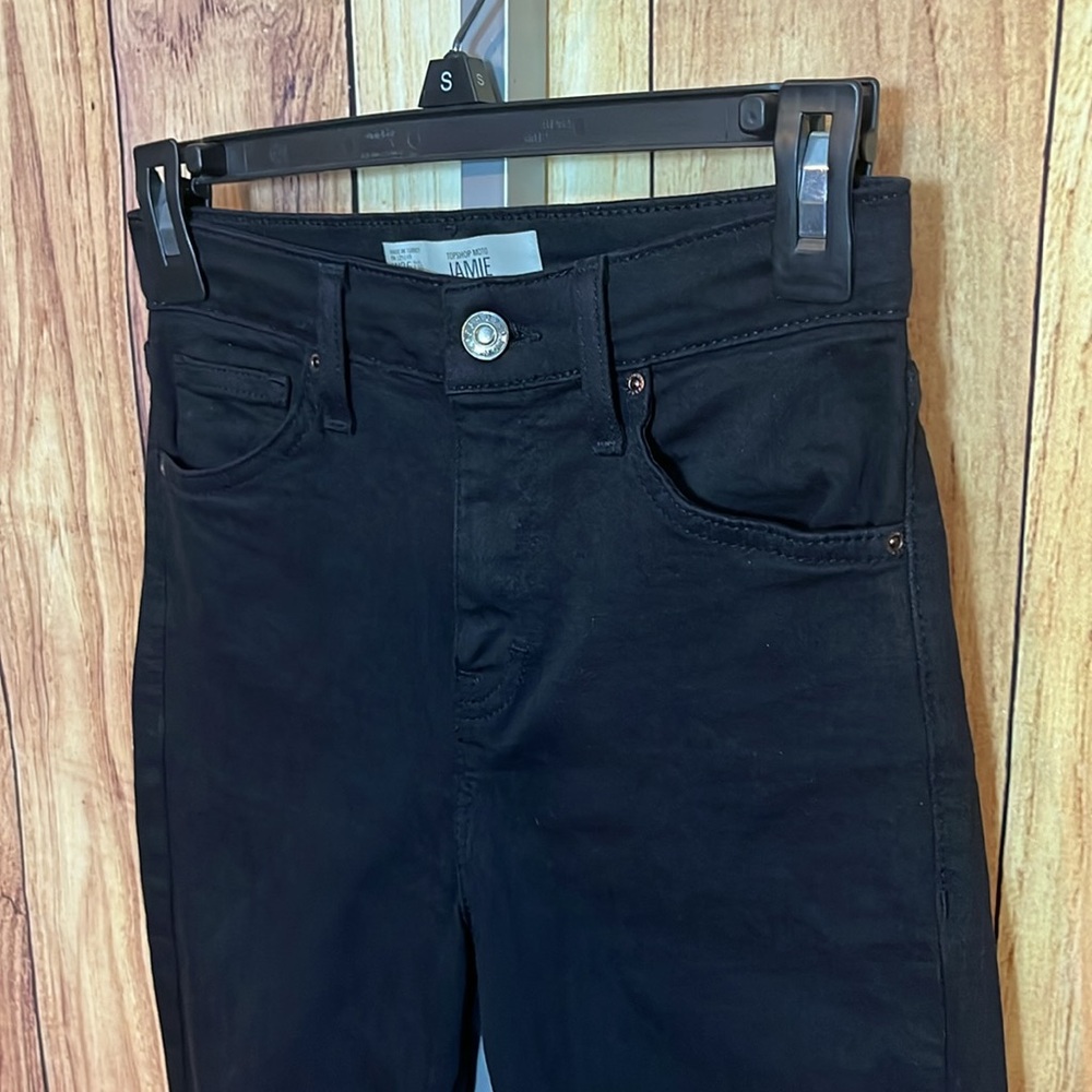 Topshop Women's Black Jeans - Picture 2 of 6